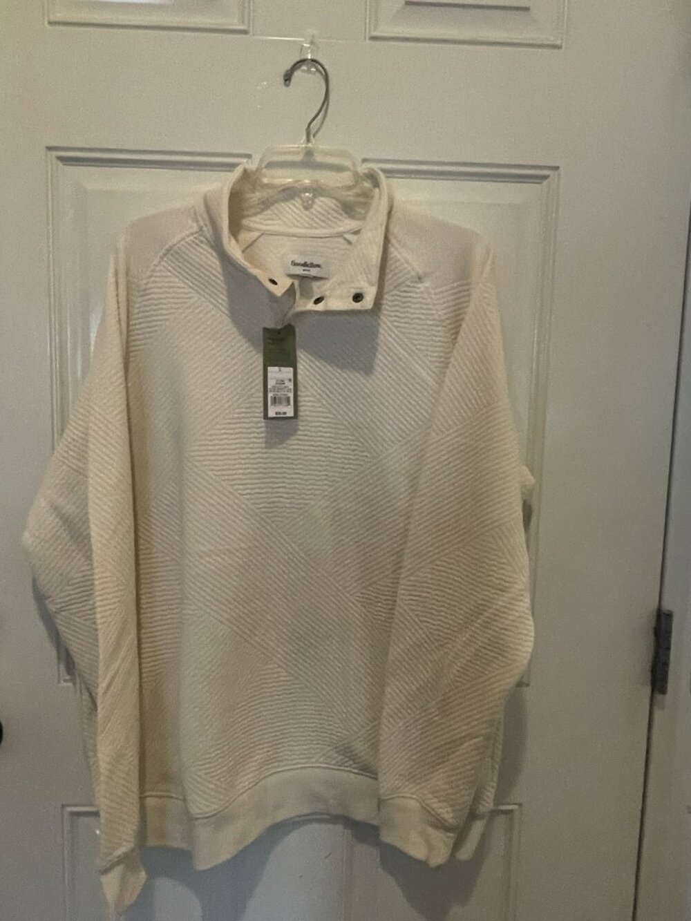 Goodfellow & Co. Men’s L Ivory Pullover